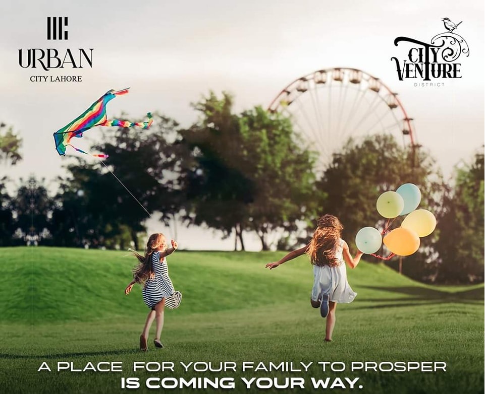 Urban City Lahore Offering on ground Plots on Installments