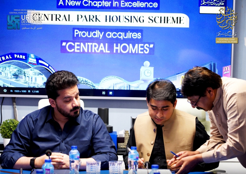 Central Park Housing Society Lahore Acquires Central Homes Project